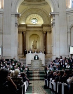 2018 Grand Prix Award Ceremony under the dome of the Institut de France ©Institut de France