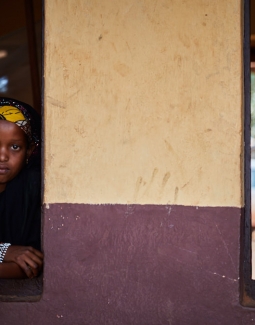 Jeune fille du Nord de la Centrafrique ©Institut Pasteur de Bangui