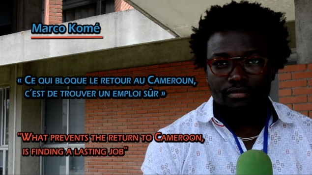 Marco Komé : « Ce qui bloque le retour au Cameroun, c’est de trouver un emploi sûr »